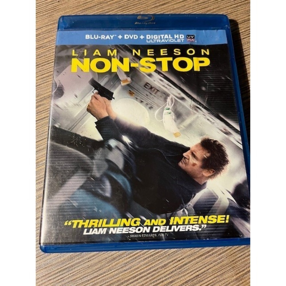 Non-Stop Liam‎ Neeson Blu-Ray & Dvd